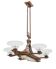 Art Deco Ezan liner chandelier