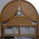 Rattan headboard