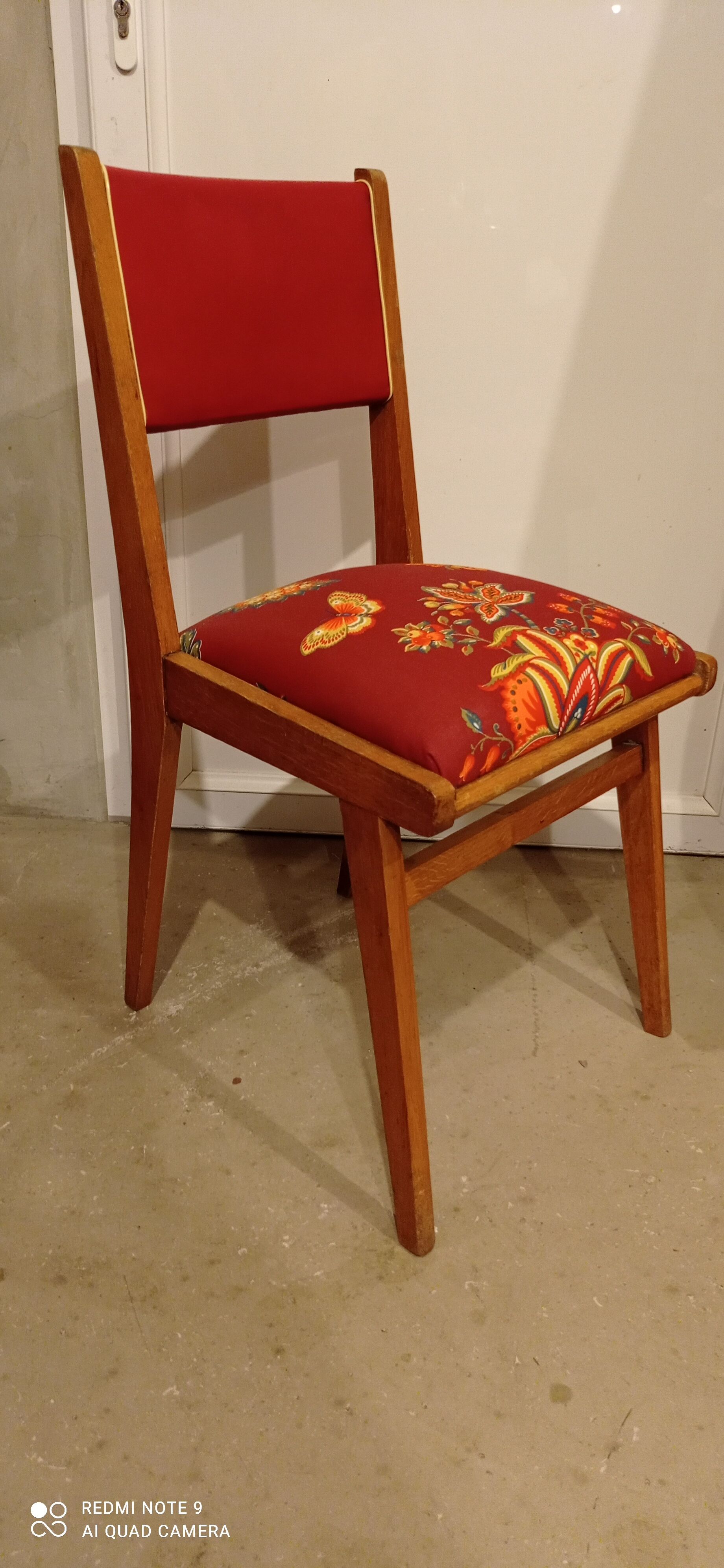 Chaise scandinave années 50