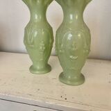 Vases en verre vintage