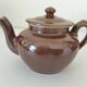 Selfish teapot in brown stoneware “Terre d’Acier” – Revol Saint-Uze