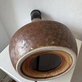 Table lamp, Gunnar Nylund,  Rörstrand, sweden, harefursglaze, 1960s