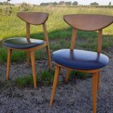 Paire de chaises vintage
