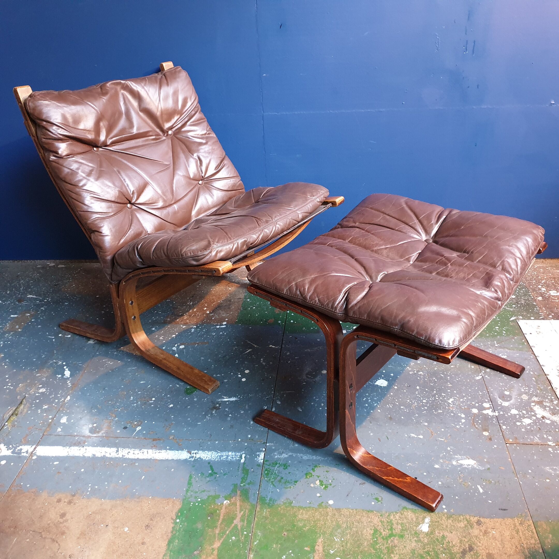 Ingmar Relling 'Siesta' Chair And Stool