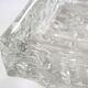 Vide poche en verre taillé
