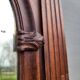 Monumental Art Nouveau wardrobe • walnut & brass