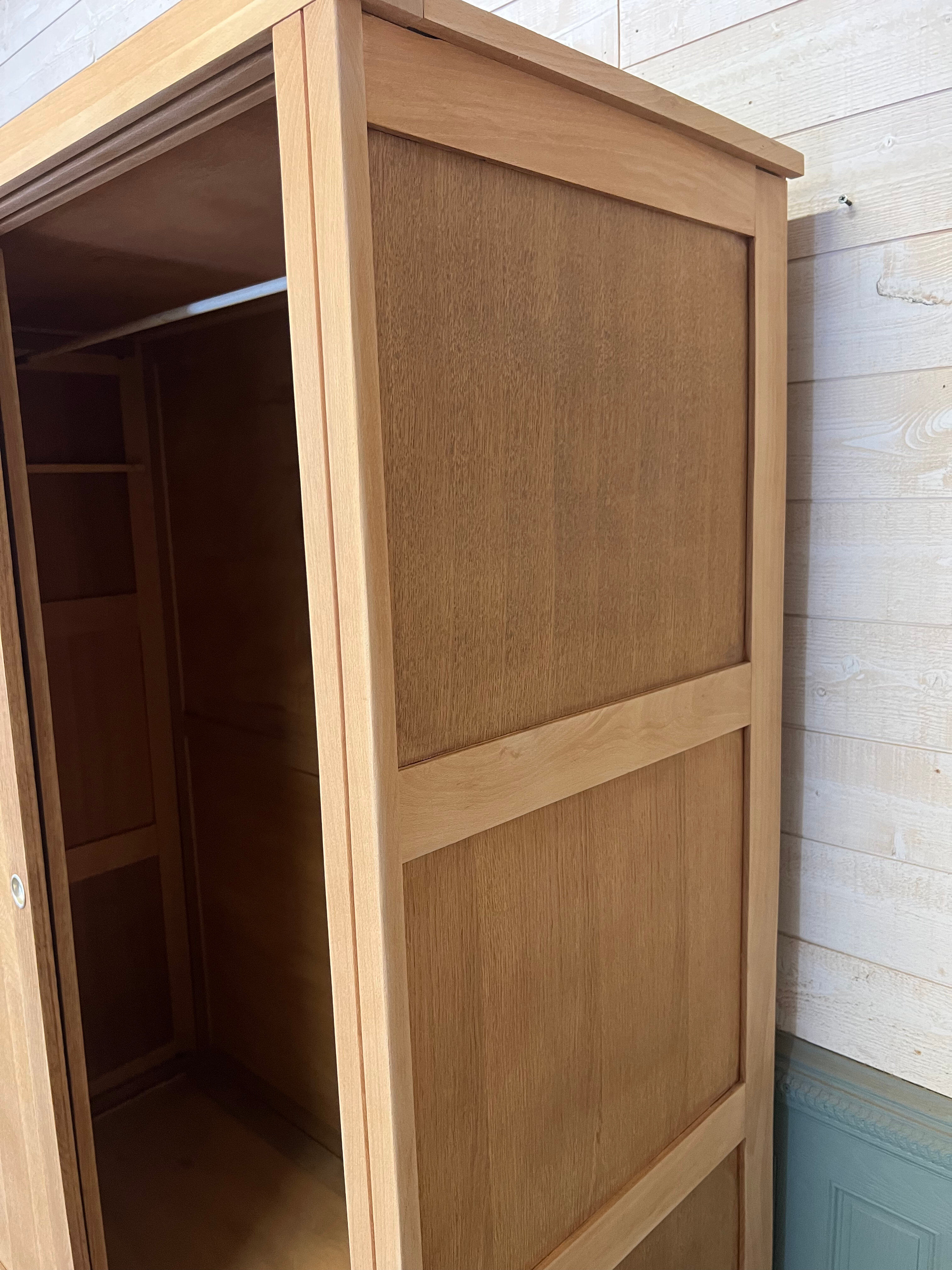 Vintage sliding wardrobe, detachable.