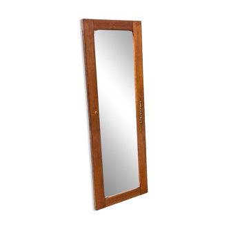 Vintage oak mirror 48x133cm