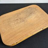 Mother-of-pearl and bamboo tray from the 70s