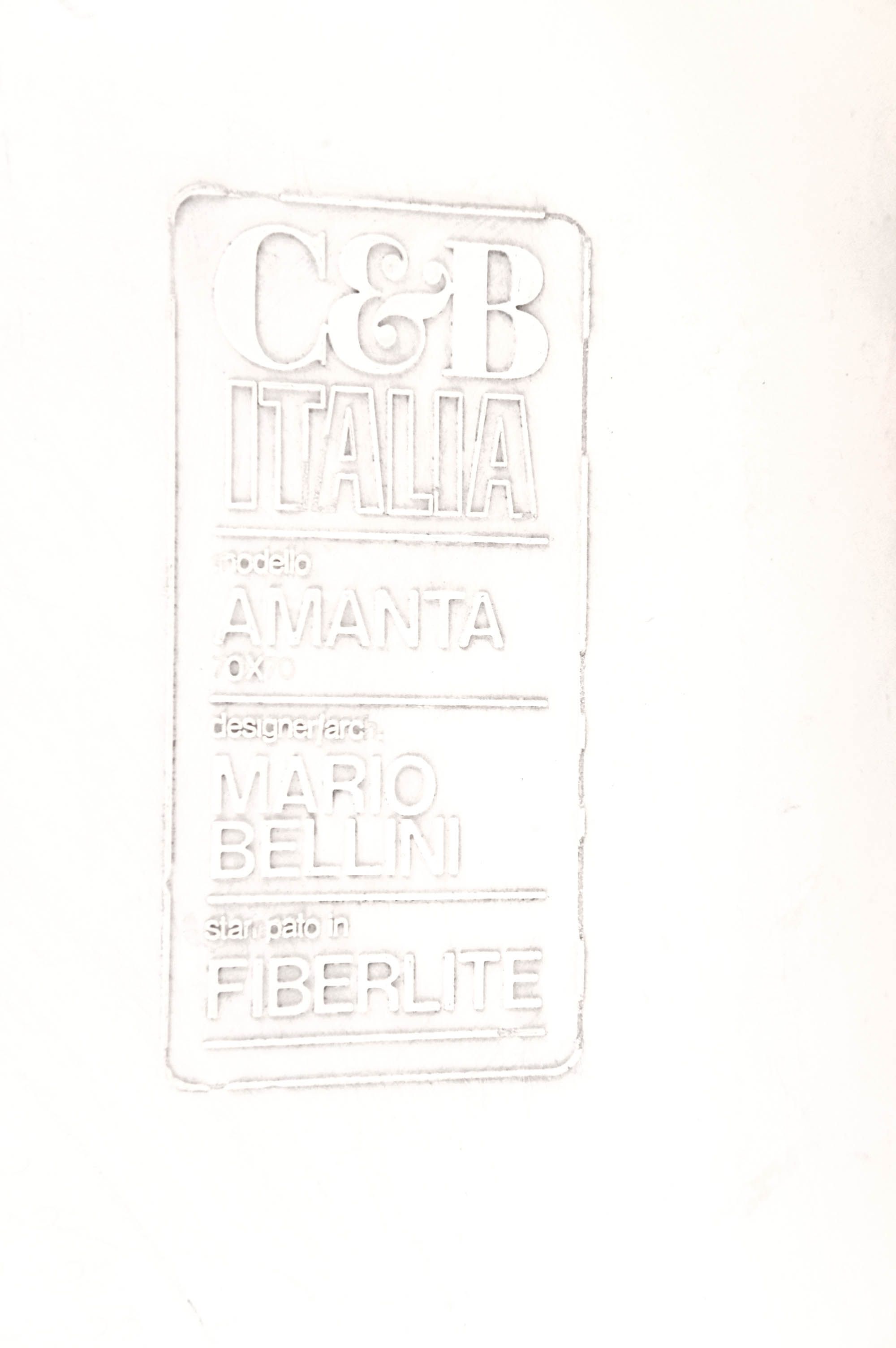 C&B Italia coffe table by Mario Bellini, Model Amanta, 1960s