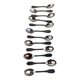 Box of 12 old spoons