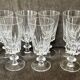 Set of 9 bayel crystal wine glasses elegance table art