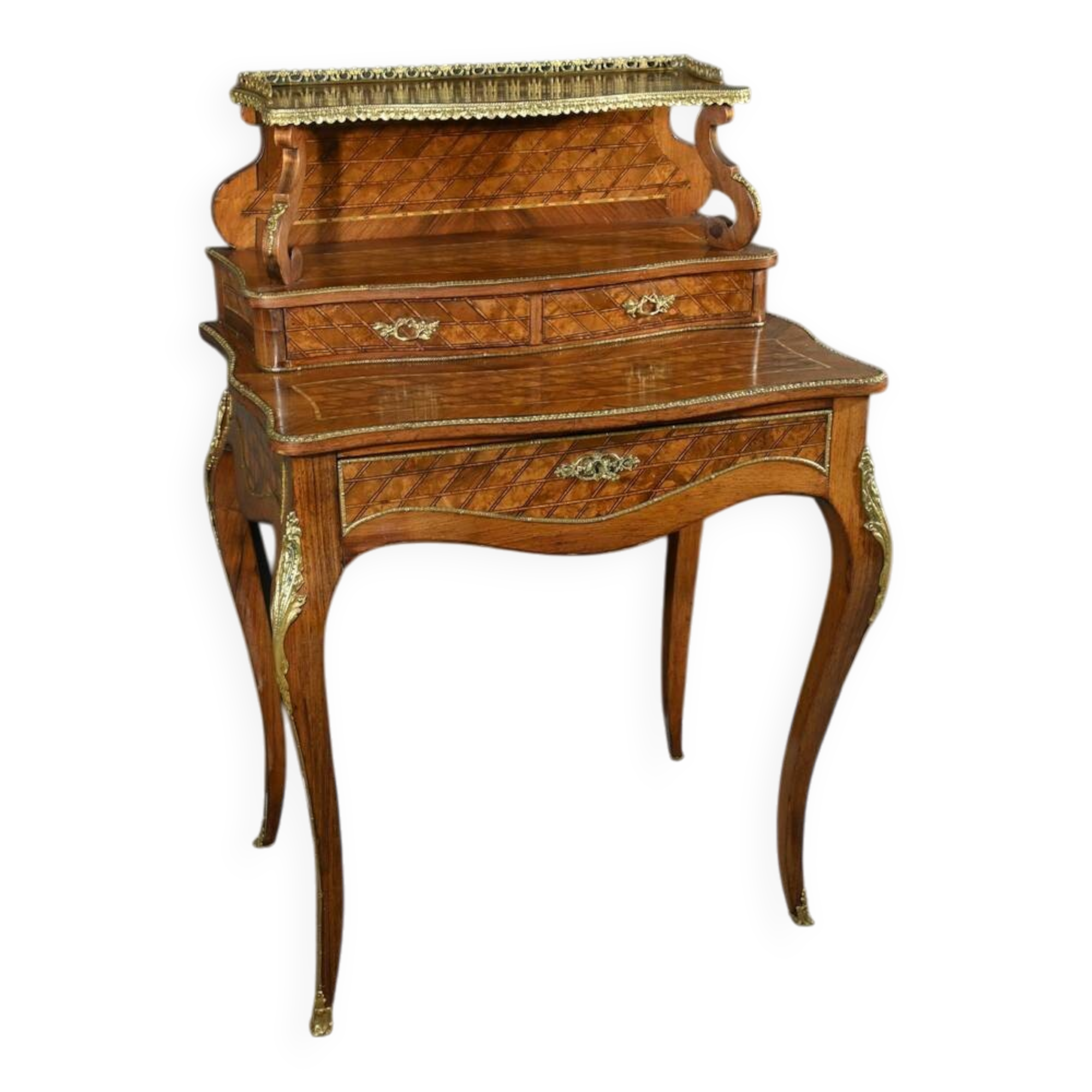 Rosewood Stepped Desk – Part 2, 19th Century