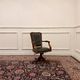 Large classic English green Chesterfield office chair