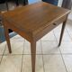 Desk with a large solid oak drawer from 1950, 78x58cm.