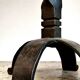 Scandinavian 1940s wrought iron candle holder by Einar Persson