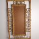 Rattan mirror 60s