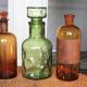 Lot of bottles and carafe