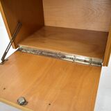 1960s pair of midcentury bedside tables by Mojmir Požár, Czechoslovakia