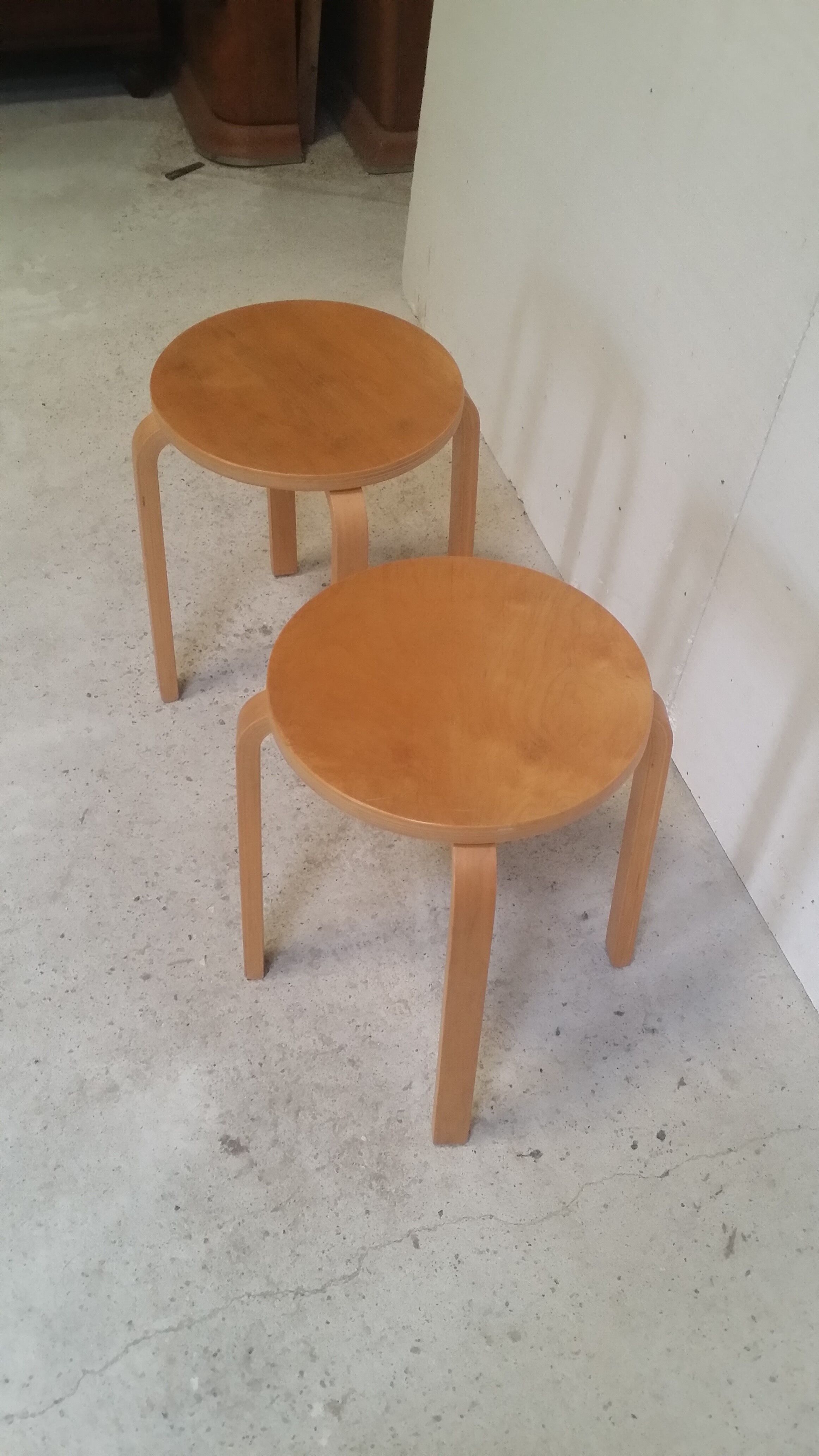 Wooden stool