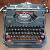 Typewriter rooy 40 with instructions and instruction (rare)