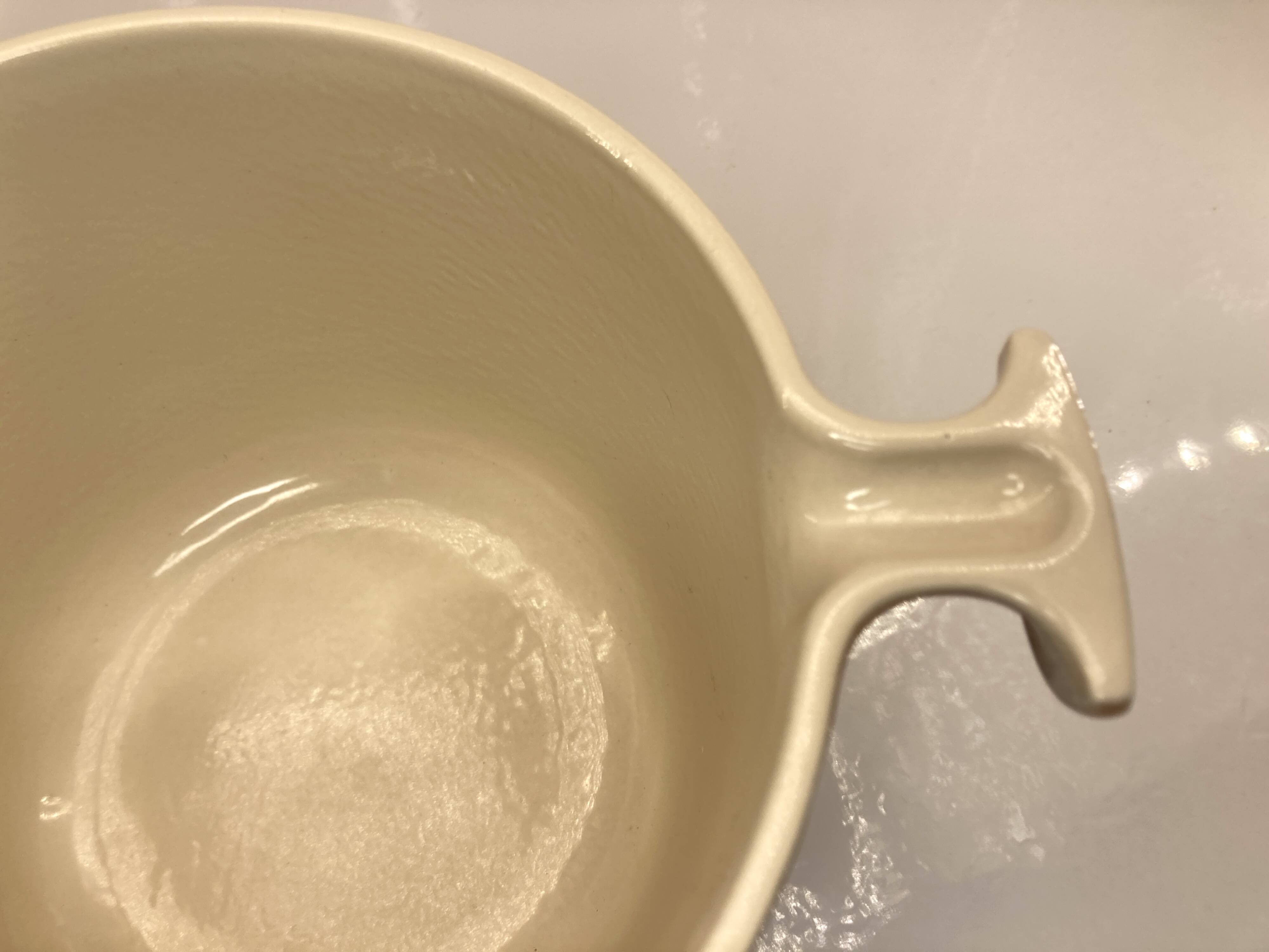 Enzo Mari for Le Creuset fondue set