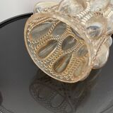 Vintage amber glass walker