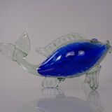 Italian Murano Glass Fish by Fratelli Toso, Italy, 1960s