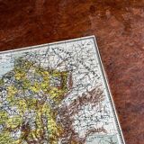 Vintage France map puzzle
