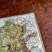 Vintage France map puzzle