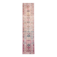 Tapis couloir turc en dégradé de rose, 78x360 cm