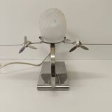 Vintage art deco style airplane lamp
