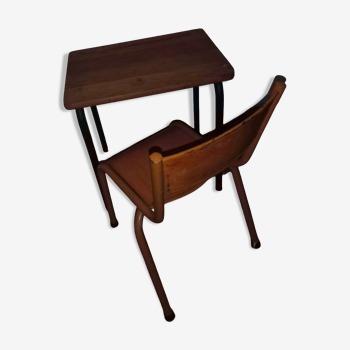 Small school desk and chair