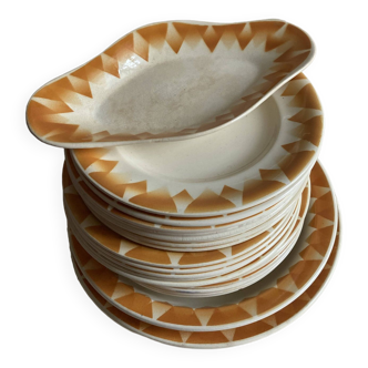 Longwy tableware