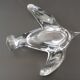 Vintage crystal trinket bowl 1960