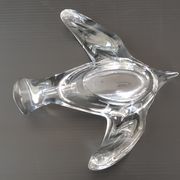 Vintage crystal trinket bowl 1960