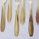6 Apollo silver-plated metal forks, hallmarked 2106245