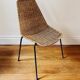 Ensemble de 5 chaises "Basket" par Gianfranco Legler, années 1950