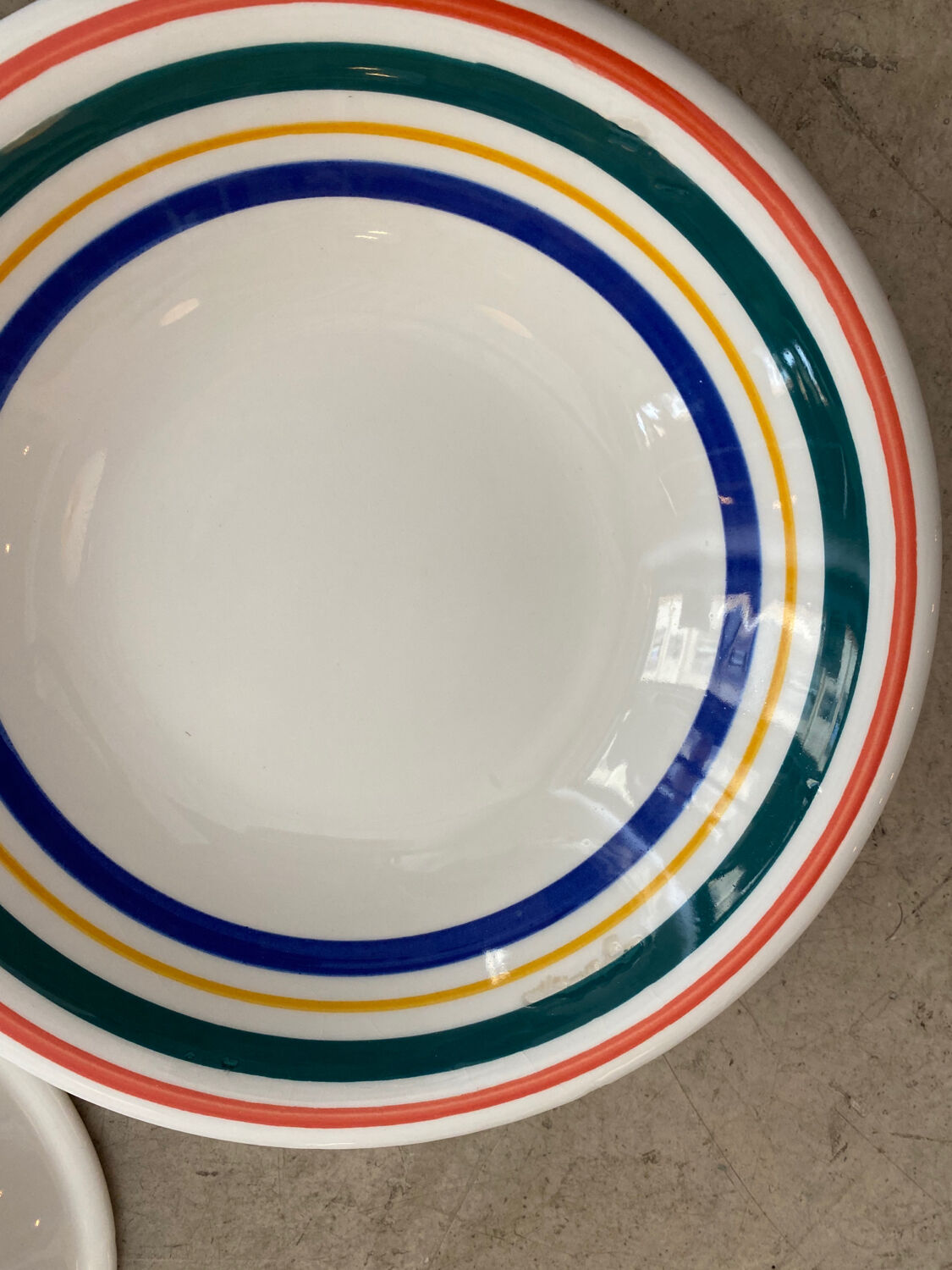 Assiettes creuses