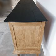 Cabinet from the 50s in solid oak signed FNA N° 0049