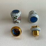Cloisonne salt and pepper box