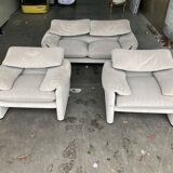 Ensemble Maralunga de Vico Magistretti pour Cassina, 1985