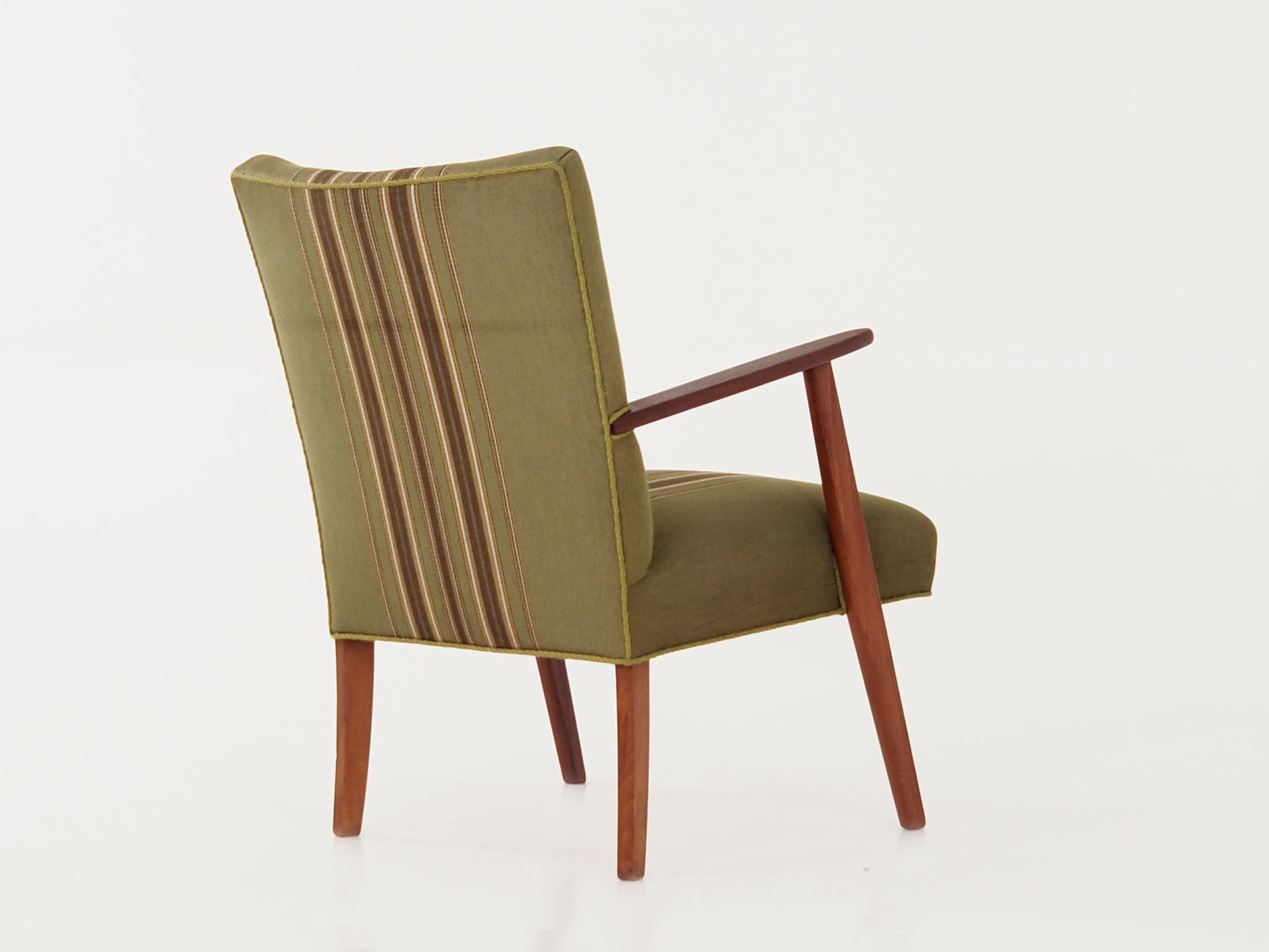 Armchair, teak construction, Scandinavian design of the 70s
