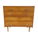 Commode vintage couleur chêne doré
