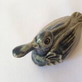 Vintage stoneware duck