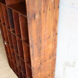 Casier de tri ancien en bois