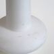 Pair of white opaline suspensions, 50s