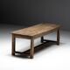 Rustic farmhouse dining table, France, 19th century