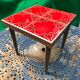 Vintage tiled square coffee table 60s/70s