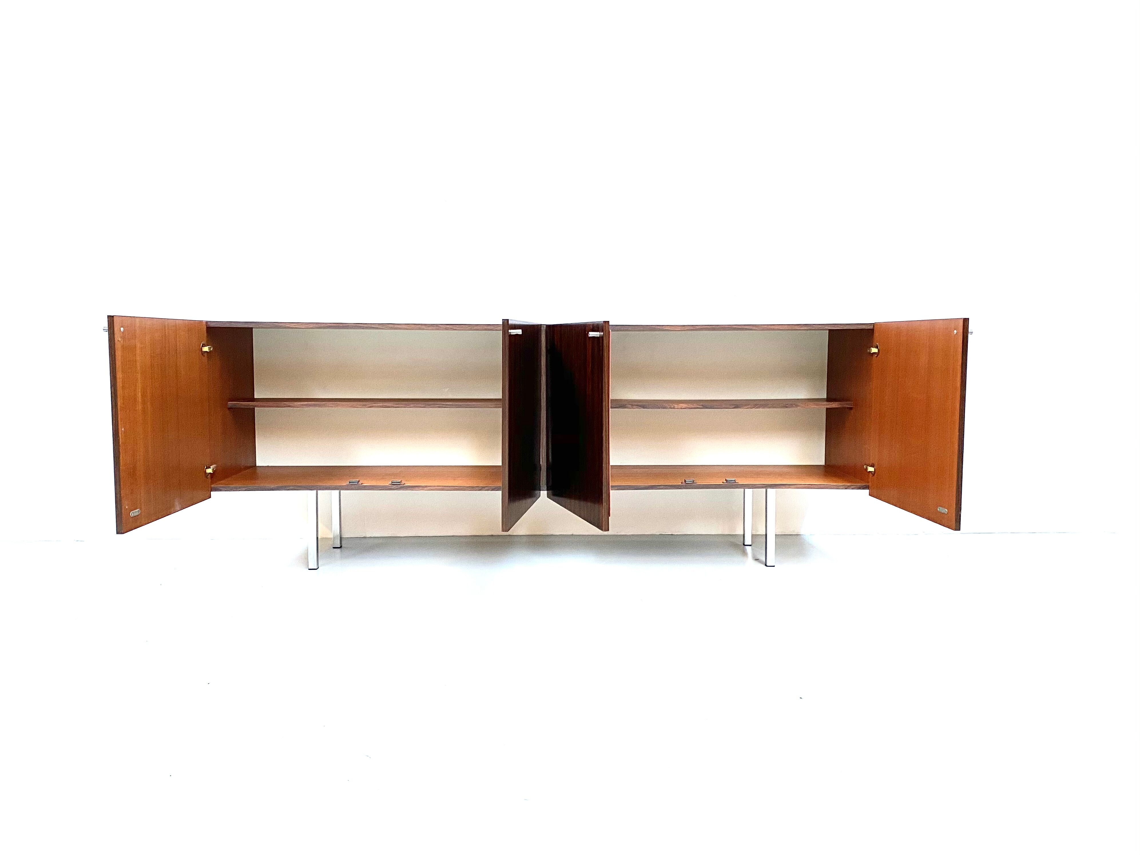 Vintage dutch rosewood sideboard, 1960s